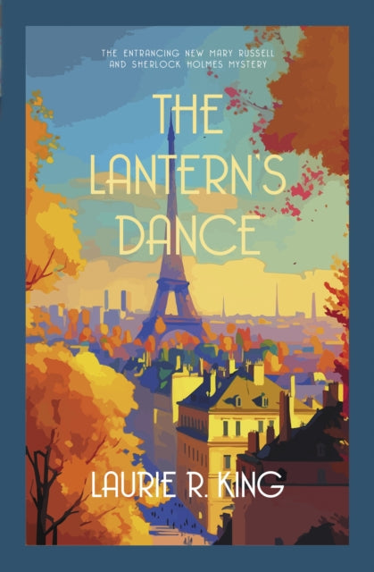 The Lantern's Dance book cover featuring Paris and the Eiffel Tower.