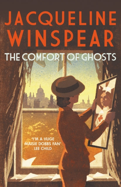 The Comfort of Ghosts book cover featuring a woman holding a framed picture.