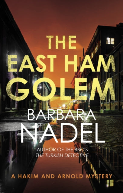 The East Ham Golem book cover with a dark alleyway scene.