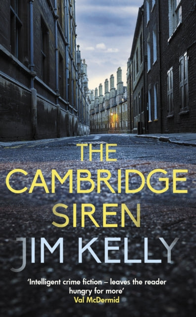 The Cambridge Siren book cover featuring a street scene and title.