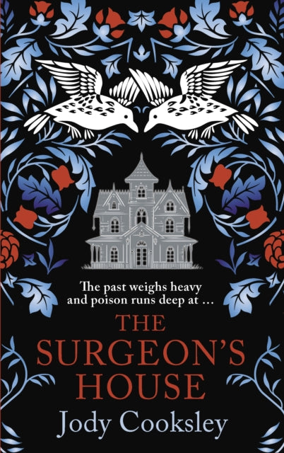 The Surgeon's House book cover with a gothic house and birds.