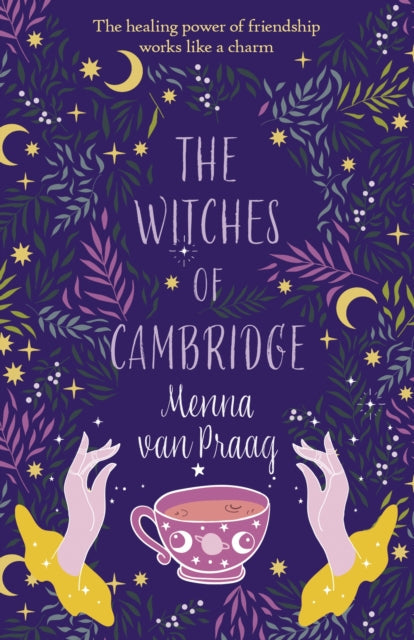 The Witches of Cambridge book cover with celestial and floral motifs.