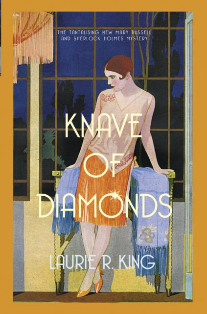 Knave of Diamonds book cover featuring a woman in a flapper dress.