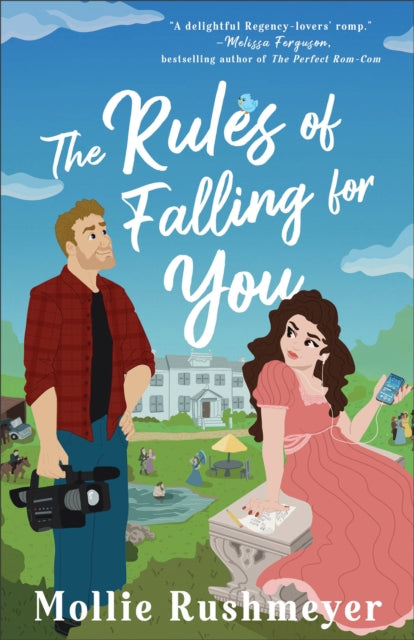 Book cover for The Rules of Falling for You by Mollie Rushmeyer.