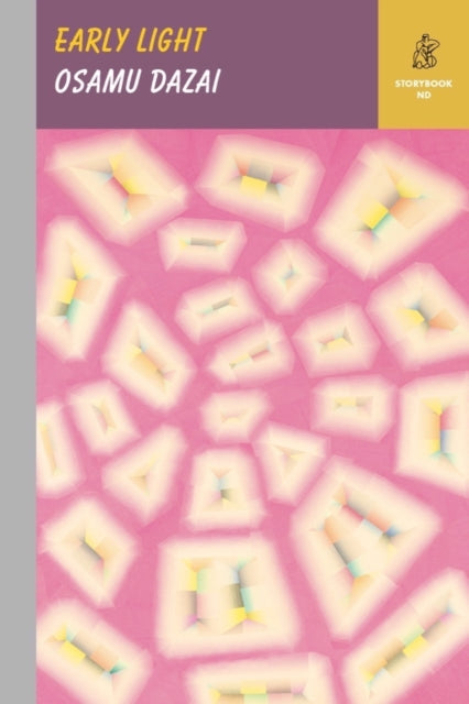 Book cover for Early Light by Osamu Dazai with abstract pink background.