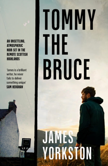 Tommy the Bruce book cover with a man looking out over a landscape.