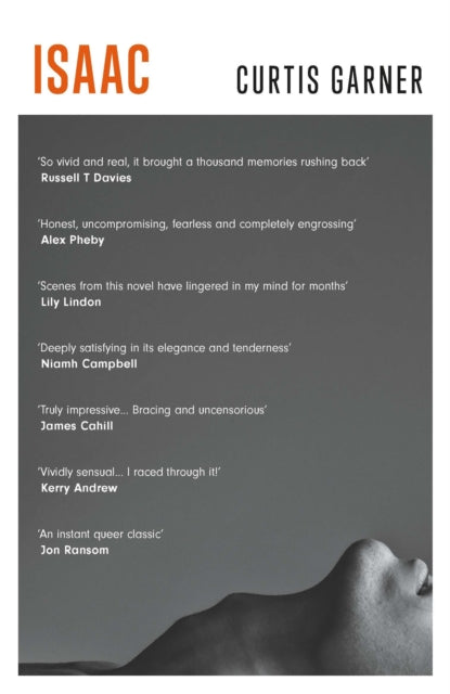Book cover for Isaac by Curtis Garner with quotes.