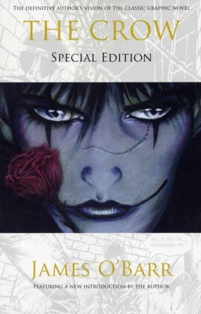 The Crow Special Edition graphic novel cover art by James O'Barr.