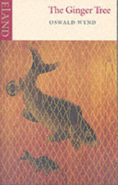 The Ginger Tree book cover with fish in a net.