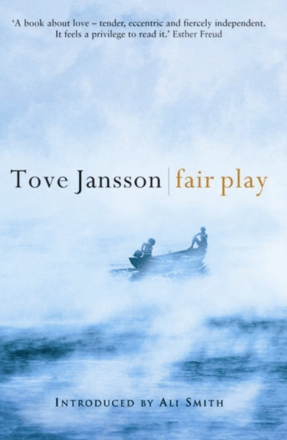 Fair Play by Tove Jansson, featuring two people in a boat.