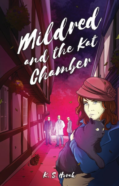 Mildred and the Kat Chamber book cover with a woman holding a cat.