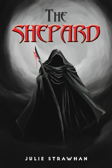The Shepard book cover features a hooded figure with a bloody spear.