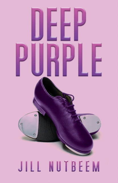 Deep Purple book cover with tap shoes and author name.