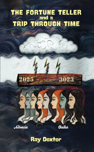 The Fortune Teller and a Trip Through Time book cover with stylized art.