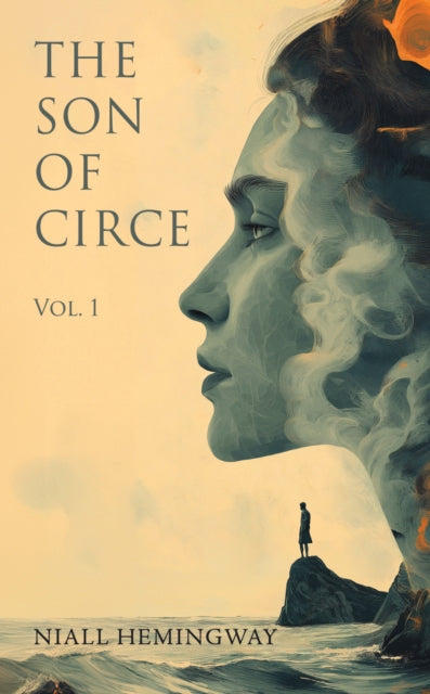 The Son of Circe Vol. 1 book cover with a profile of a face and a figure on a rock.