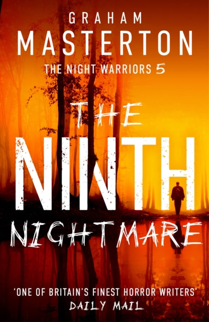 The Ninth Nightmare book cover with a dark forest and a lone figure.