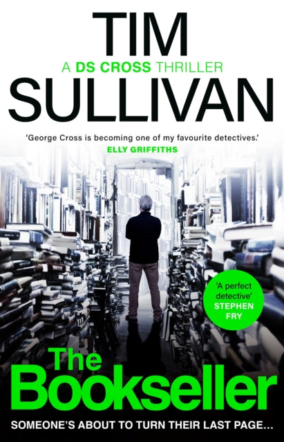 The Bookseller by Tim Sullivan, a crime thriller featuring DS George Cross.