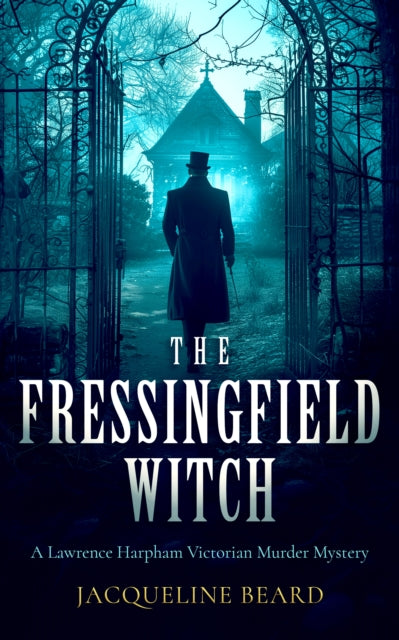 Book cover for The Fressingfield Witch, a Victorian murder mystery.