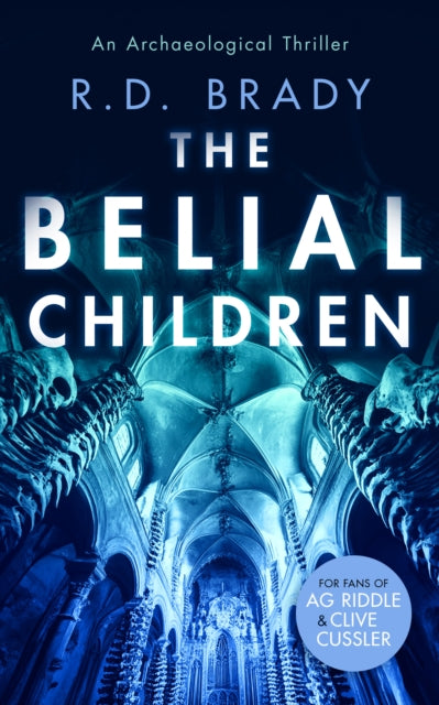 Book cover for "The Belial Children" by R.D. Brady.