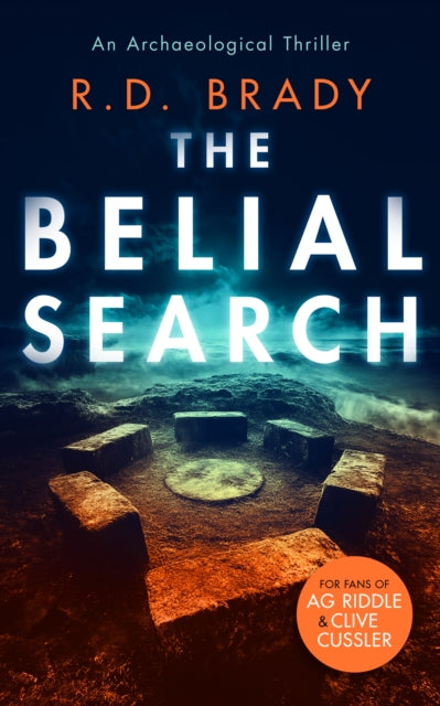 Book cover for "The Belial Search" by R.D. Brady.