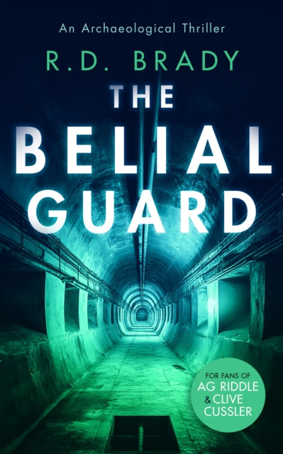 The Belial Guard book cover featuring a dark tunnel.