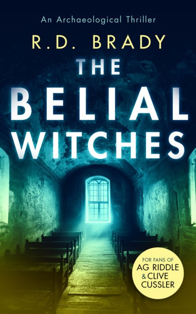 The Belial Witches book cover featuring an archaeological thriller.