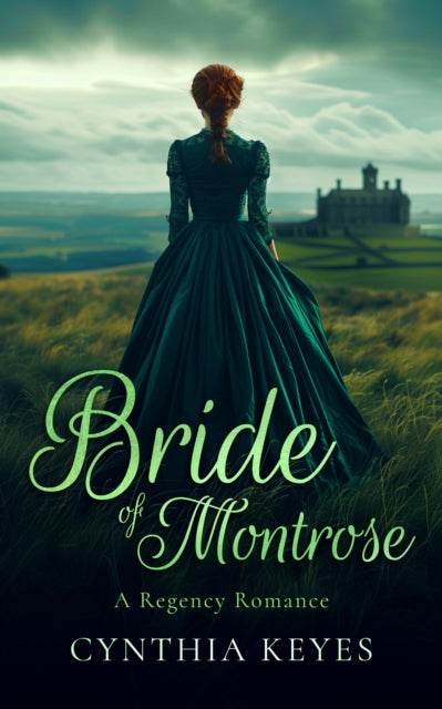 Book cover for Bride of Montrose, a gothic romance.