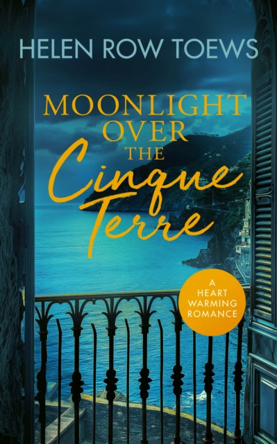 Book cover for Moonlight Over the Cinque Terre, a romance novel.