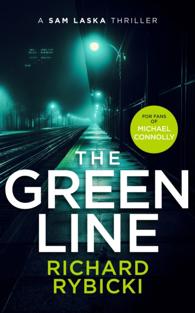 The Green Line: A Sam Laska crime thriller book cover.