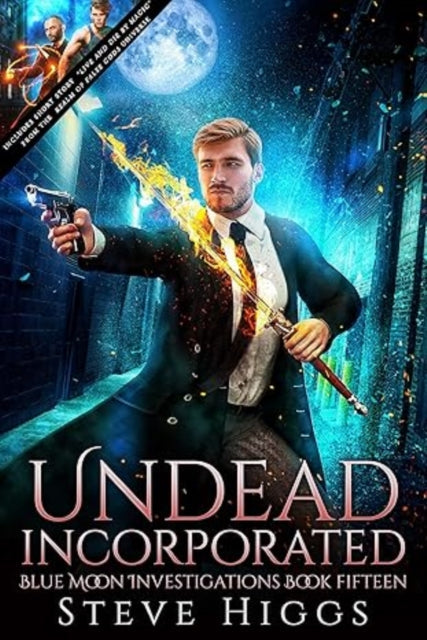 Book cover for Undead Incorporated by Steve Higgs.