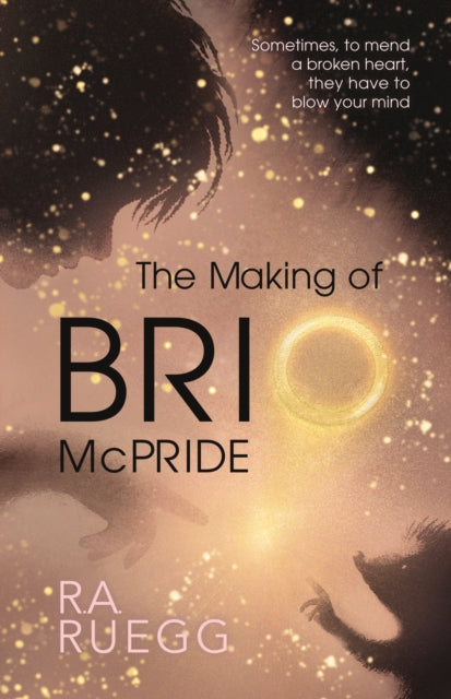 The Making of BRIO McPRIDE book cover with a silhouette of a person and glowing particles.