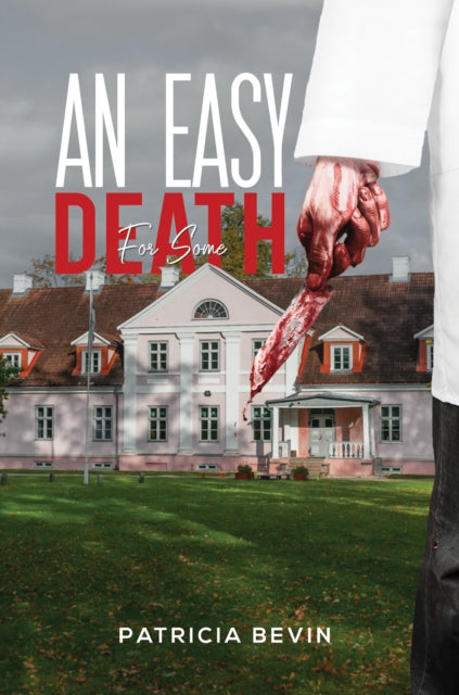 An Easy Death for Some book cover with a bloody knife.