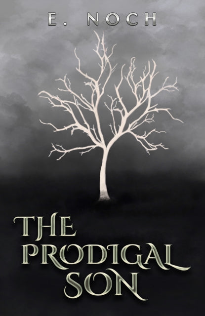 The Prodigal Son book cover with a bare tree and text.