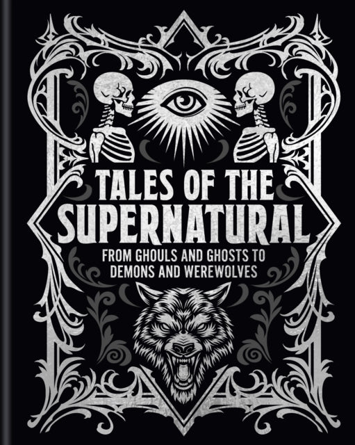 Tales of the Supernatural book cover with skeletons, an eye, and a werewolf.
