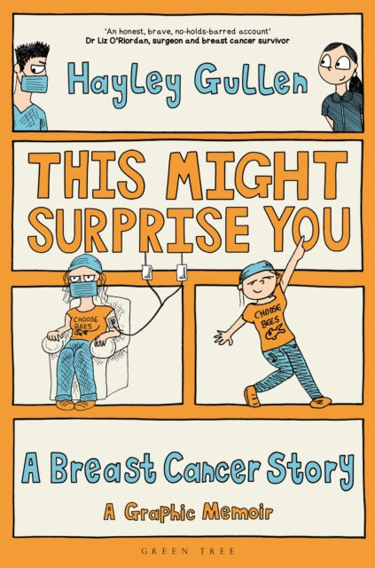 This Might Surprise You: A Breast Cancer Story graphic memoir cover.