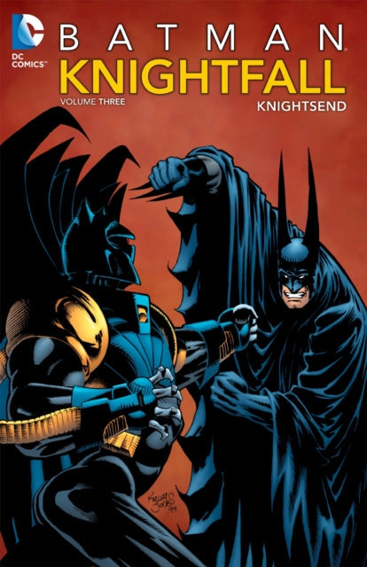 Batman: Knightfall Vol. 3: Knightsend comic book cover featuring two Batmen.