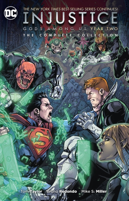 Injustice Gods Among Us Year Two The Complete Collection comic book cover.