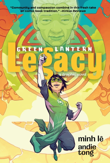 Green Lantern: Legacy graphic novel cover art featuring a young hero and an elder.