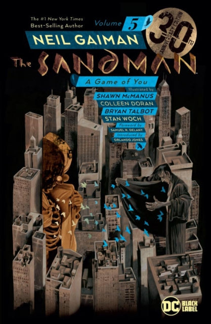 The Sandman Volume 5 A Game of You 30th Anniversary Edition comic book cover.