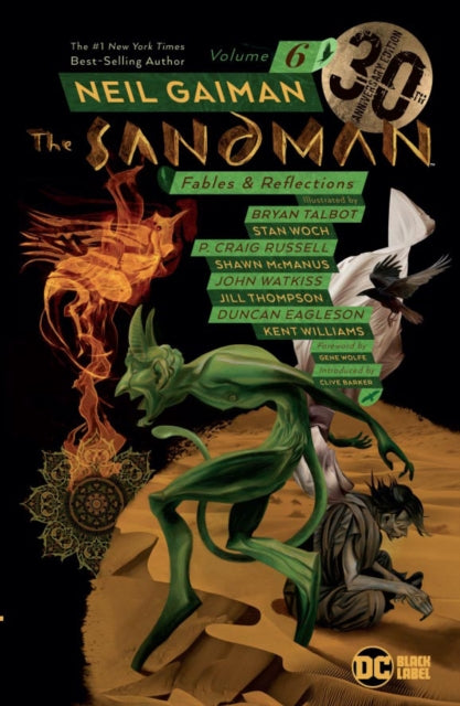The Sandman Volume 6 Fables and Reflections 30th Anniversary Edition comic book cover.