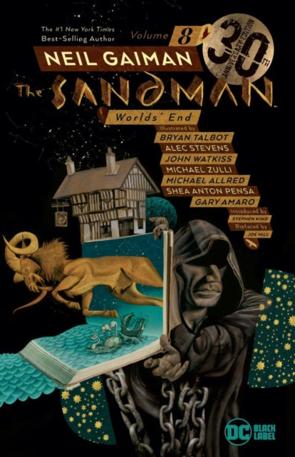 The Sandman Volume 8 World's End 30th Anniversary Edition comic book cover.