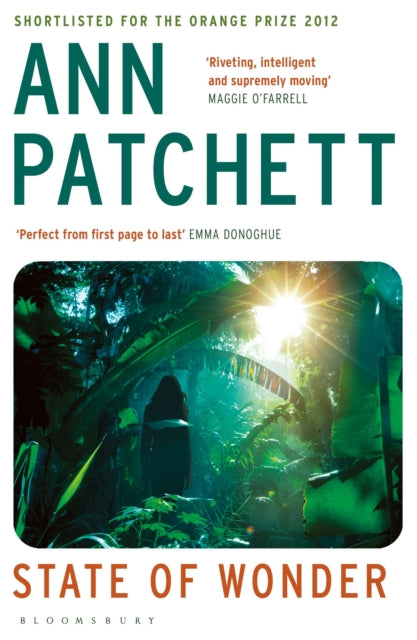 Book cover for State of Wonder by Ann Patchett.