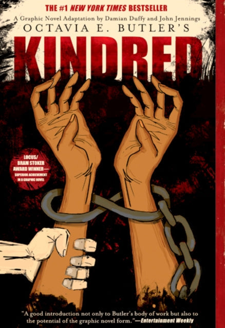 Kindred: A Graphic Novel Adaptation cover art with chained hands.