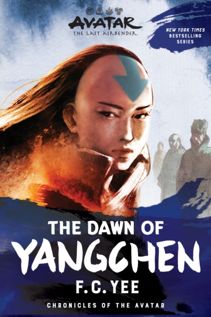 Book cover for Avatar The Last Airbender The Dawn of Yangchen featuring a close-up of Yangchen.