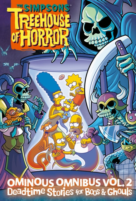The Simpsons Treehouse of Horror Ominous Omnibus Vol. 2 comic cover.