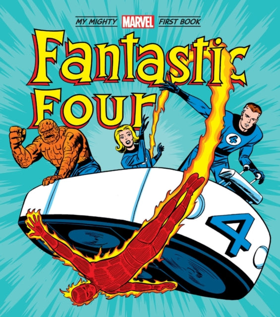 Fantastic Four: My Mighty Marvel First Book comic cover with the four heroes.