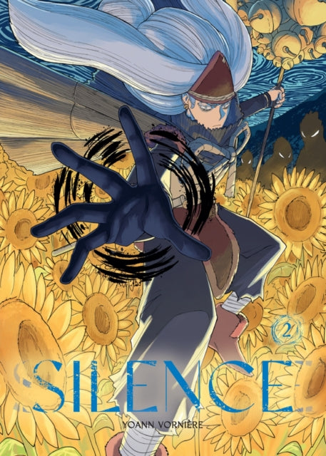Silence Volume 2 manga cover art featuring a character in a sunflower field.