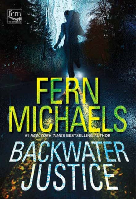 Backwater Justice book cover featuring a silhouetted figure running.