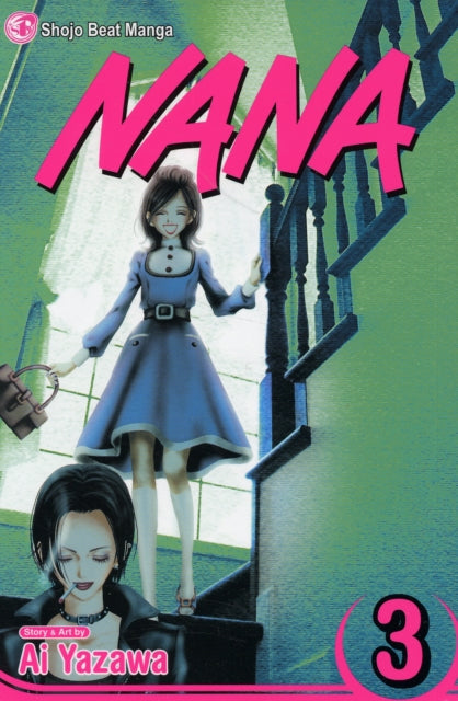 Nana, Vol. 3 manga cover featuring two young women and the title.