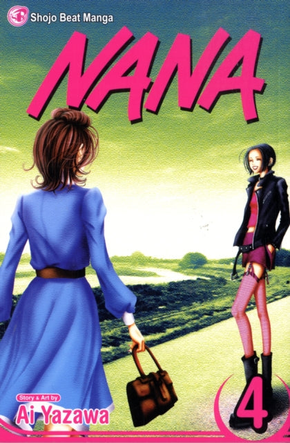 Nana, Vol. 4 manga cover featuring two young women and the title.